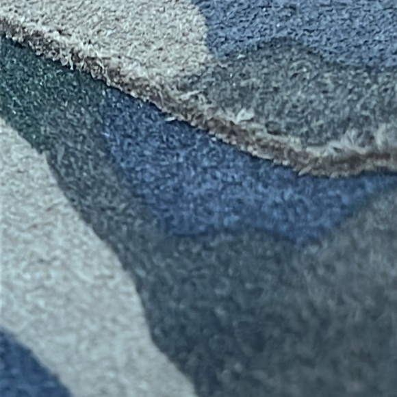 Blondo Glenda Waterproof Sneaker Bootie Shoes Camo Green Leather Vamp Zipper 11 - Picture 14 of 15